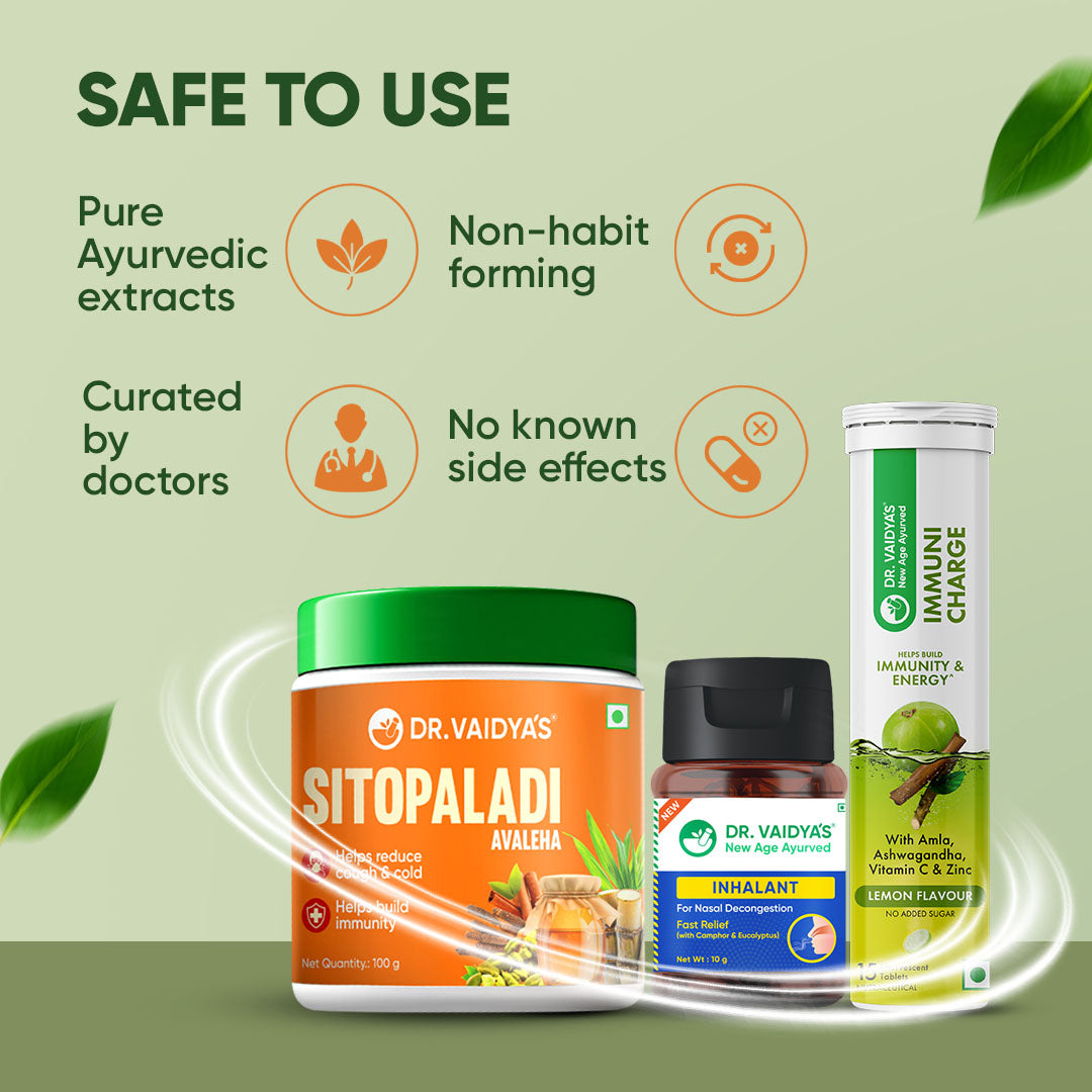 3-in-1 Immunity Combo for Natural Defence Against Changing Weather