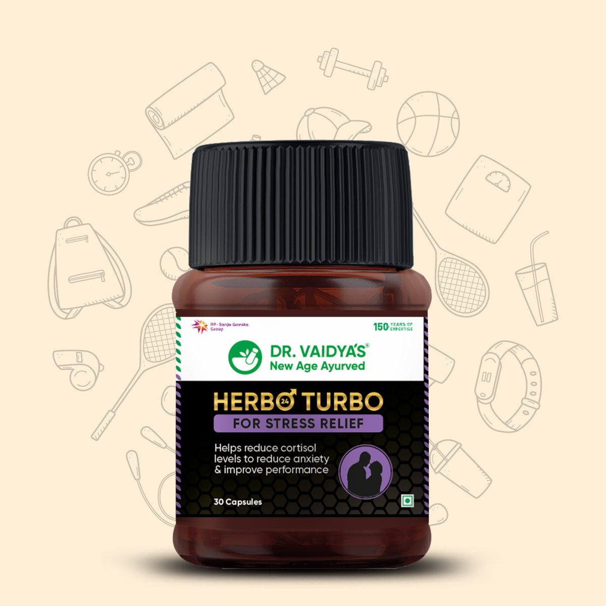 तनाव से राहत के लिए Herbo24Turbo