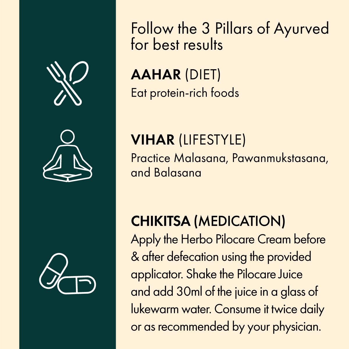 Piles Juice and Cream Combo for Relief for Mild Piles Symptoms