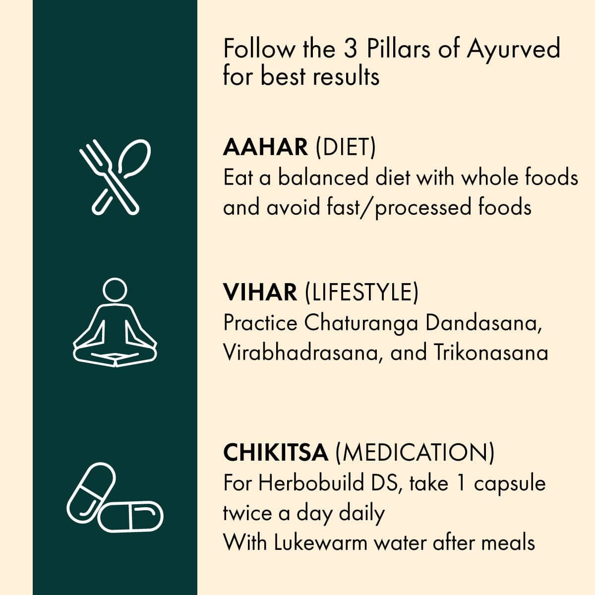 Herbobuild DS (Double Strength) - Build Visible Muscle Mass with 2X Formula