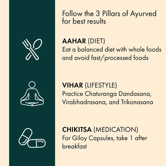 गिलोय कैप्सूल: इम्युनिटी और अच्छी सेहत के लिए आयुर्वेद