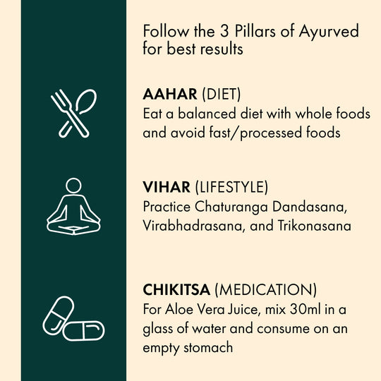 एलो वेरा जूस: बालों और त्वचा को स्वस्थ बनाए, इम्युनिटी और पाचन शक्ति बढ़ाए।