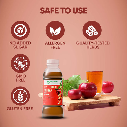 Apple Cider Vinegar Juice with the Mother