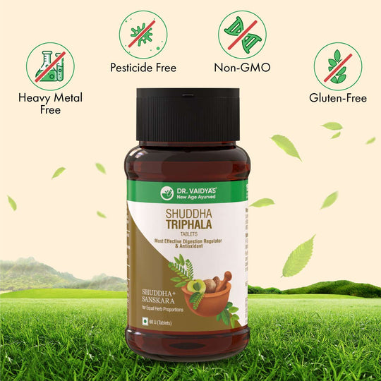 Shuddha Triphala: Most Effective Digestion Regulator & Antioxidant