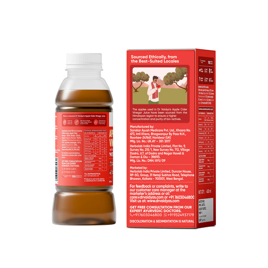 Apple Cider Vinegar Juice with the Mother