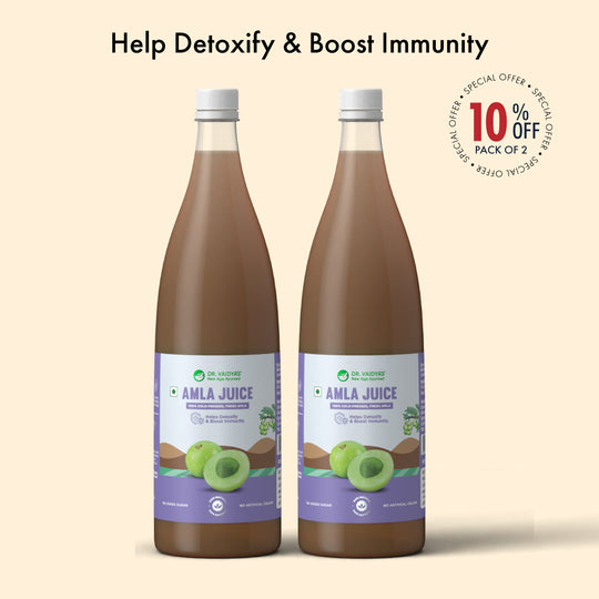 Amla Juice: For healthy liver, hair & skin and improved sugar & energy levels