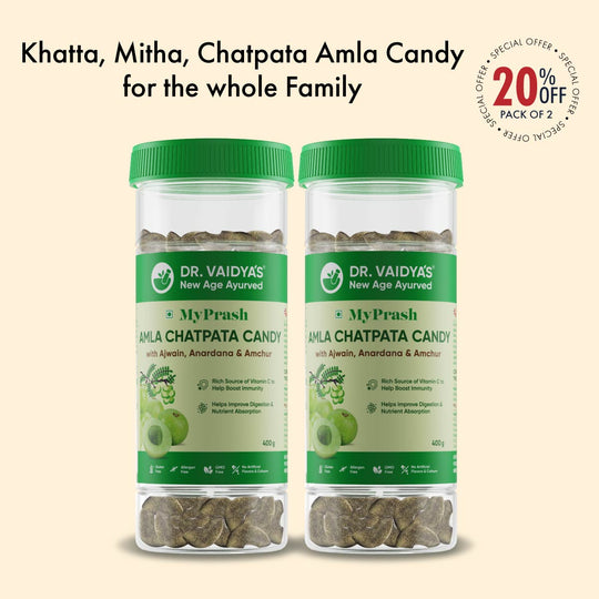 MyPrash Amla Chatpata Candy: Amla Candy That Helps Boost Immunity & Energy Levels