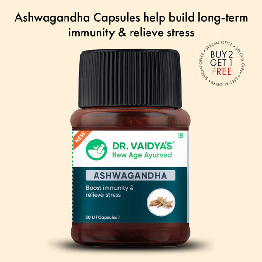 Ashwagandha Capsules: For Better Immunity, Energy & Sleep