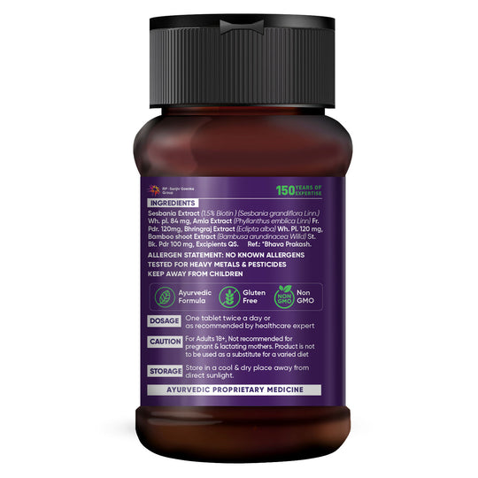 Dr. Vaidya's Biotin – Hair Fall Reduction, Skin Glow & Stronger Nails