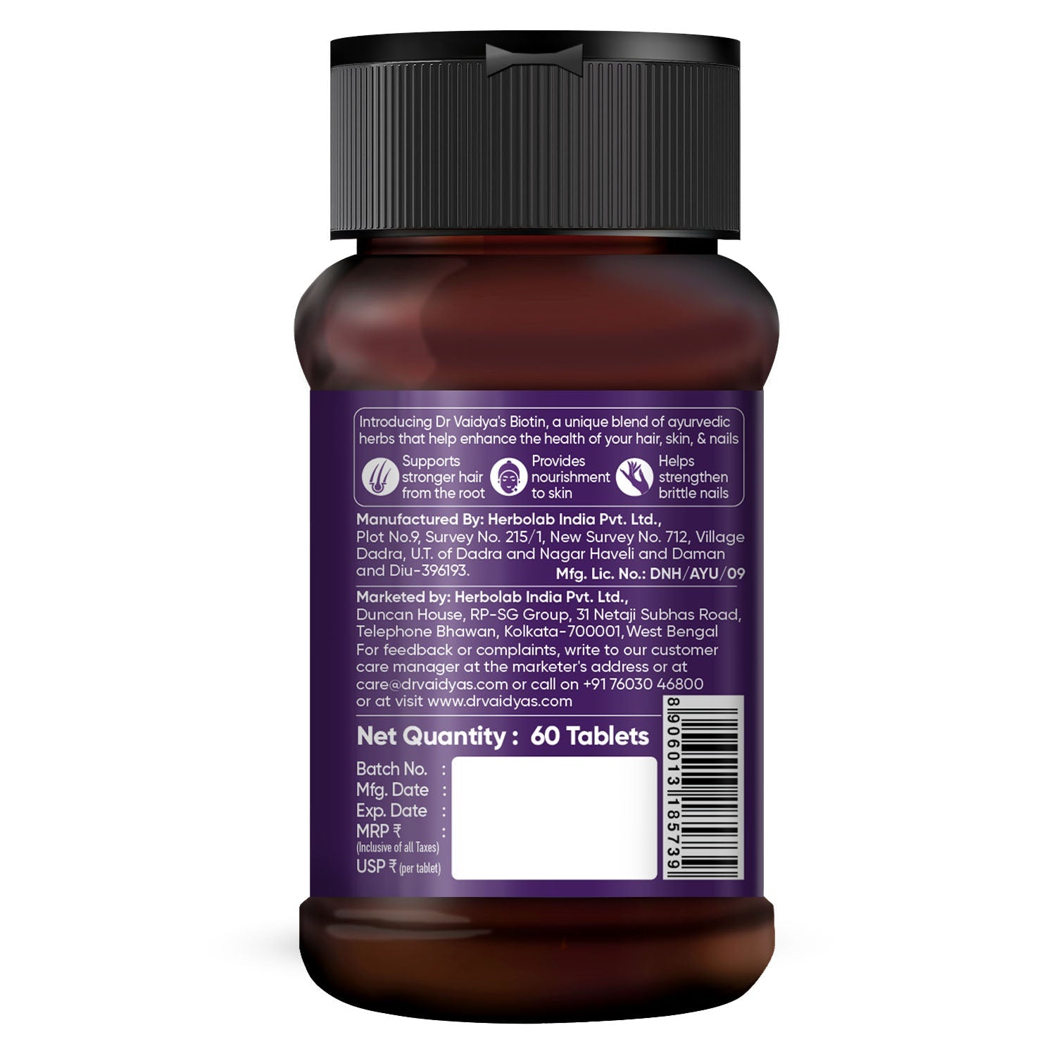 Biotin for Hairfall Reduction & Glowy Skin