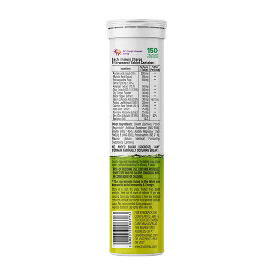 Dr. Vaidya’s Immuni Charge Effervescent – Immunity Shield Against Monsoon
