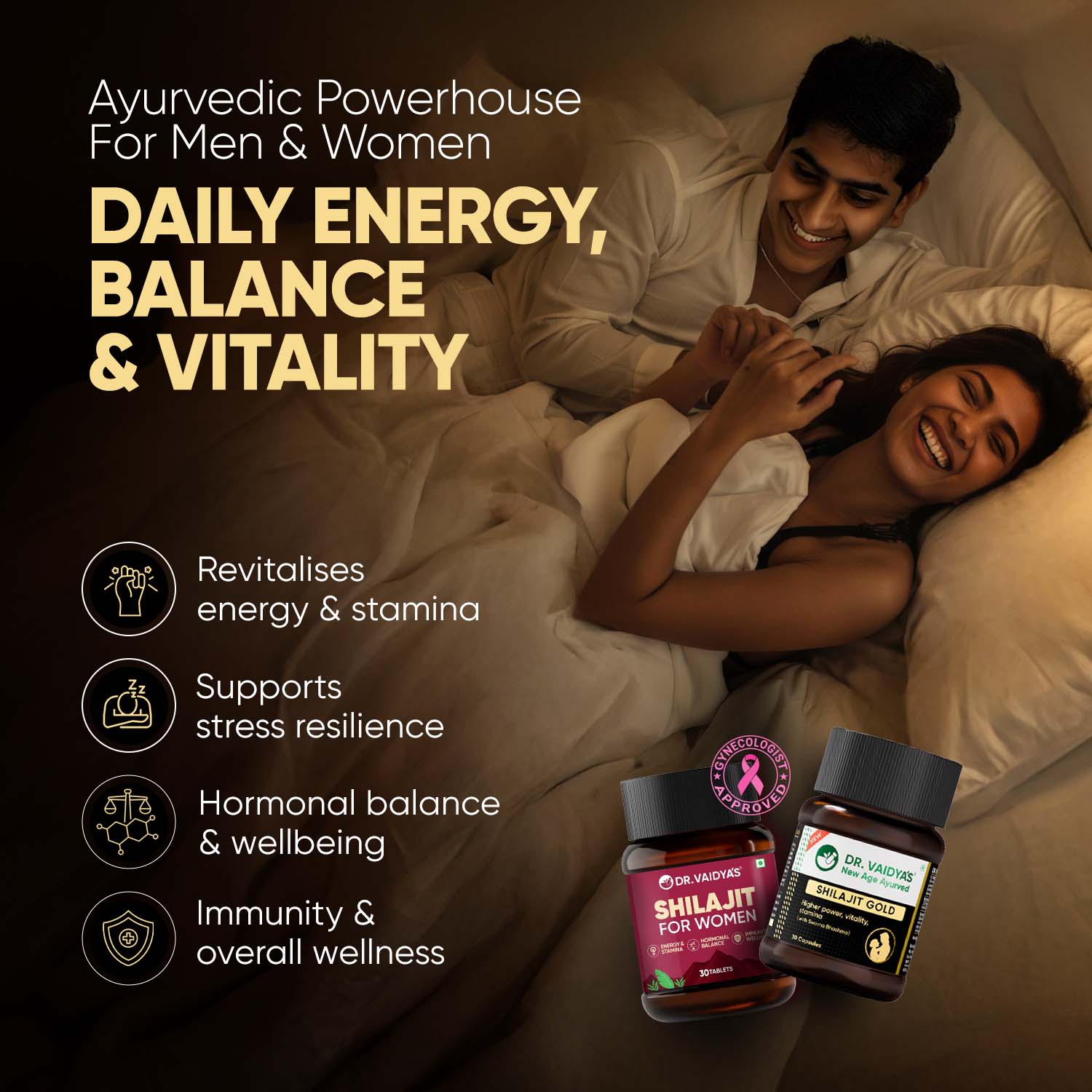 Shilajit Vitality Combo For Men & Women