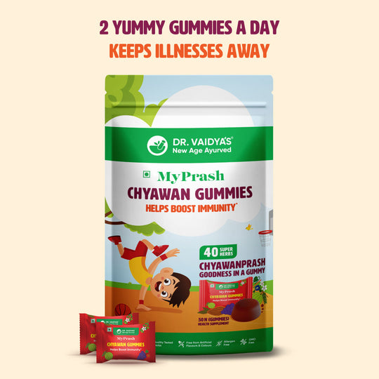 Chyawan Gummies: The Goodness Of 40 Chyawanprash Herbs In Tasty Gummies