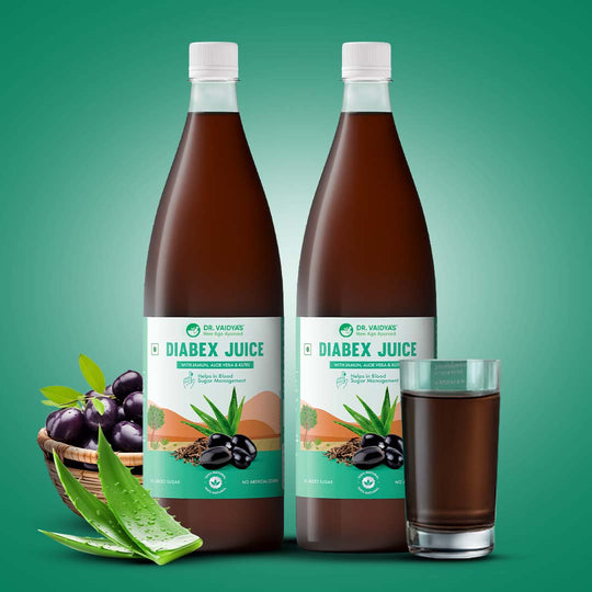 Dr. Vaidya's Diabex Juice: Manage Blood Sugar Levels with Every Sip!