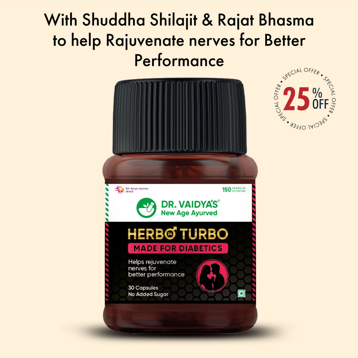 Herbo24Turbo: First Ever Stamina & Power Booster For Diabetics