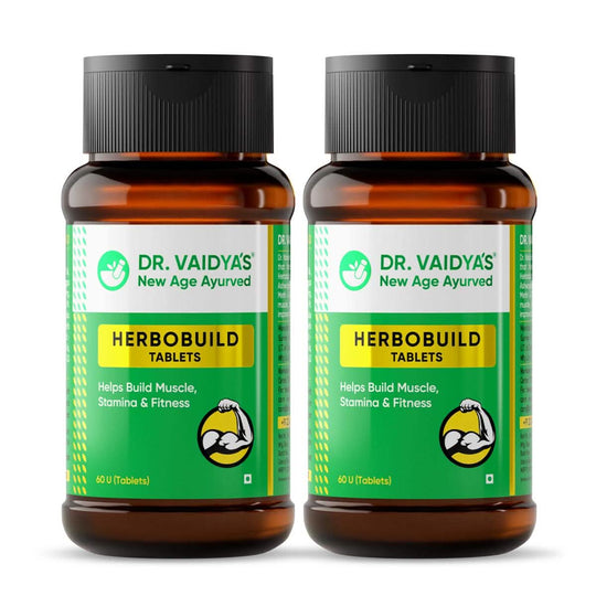 Dr. Vaidya’s Herbobuild: Maximize Stamina for Superior Muscles & Fitness