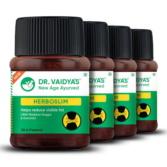 Dr. Vaidya’s Herboslim: Ayurvedic Weight Loss Medicine - Pack of 3