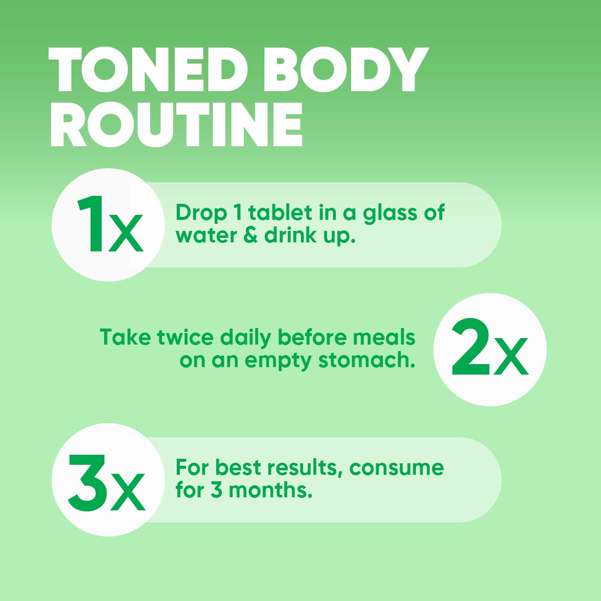 Herboslim Fizz (15 Tablets per Pack) – With L-Carnitine, Garcinia Cambogia & Medohar Guggul for Weight Loss | Green Apple Flavour