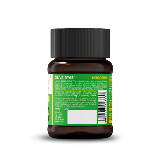 Dr. Vaidya’s Herboslim: Ayurvedic Weight Loss Medicine