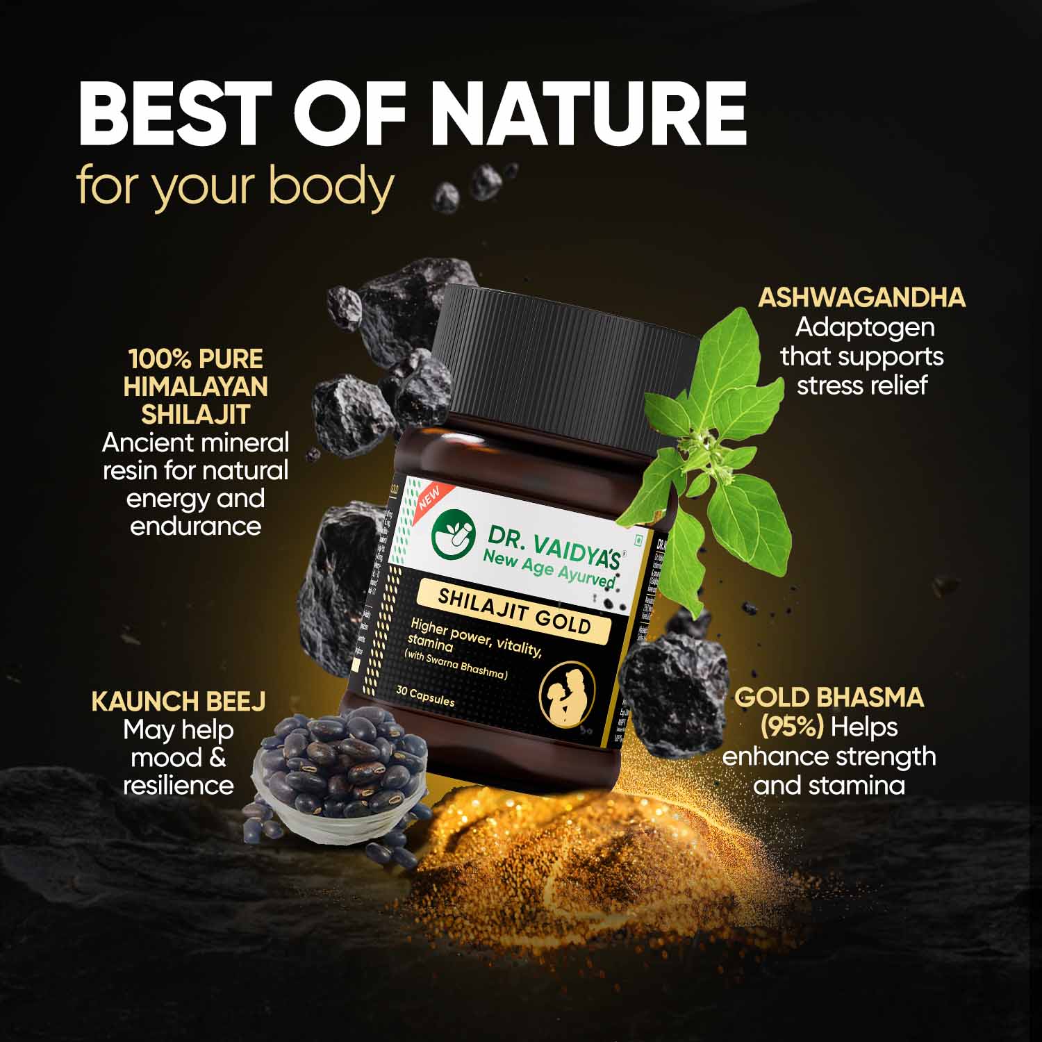 Shilajit Vitality Combo For Men & Women