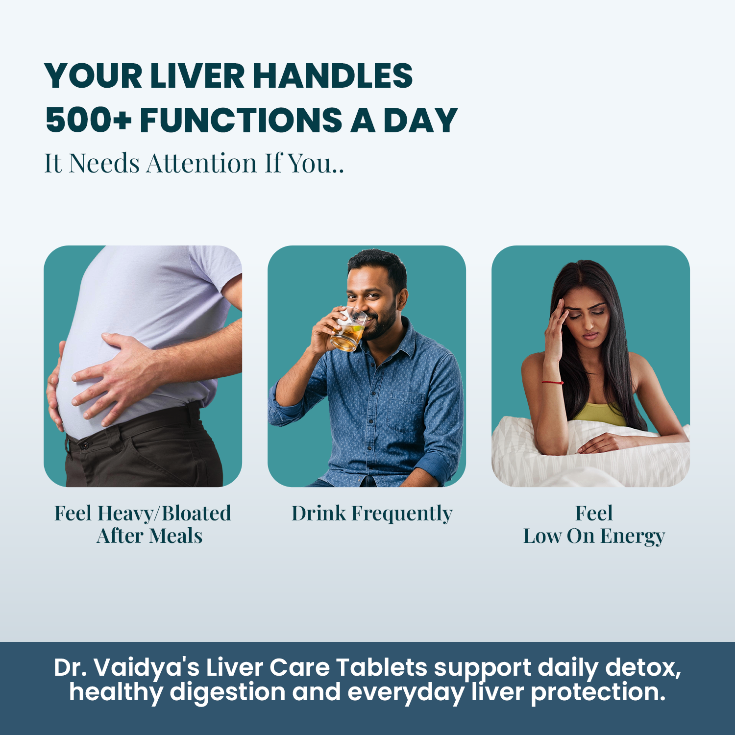 Liver Care Tablets - Daily Ayurvedic Liver Detox