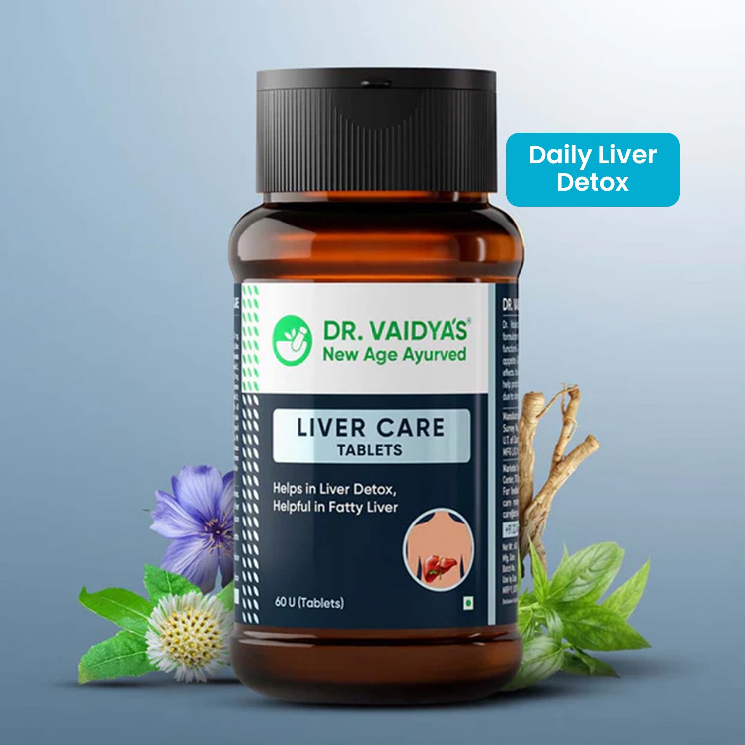 Liver Care Tablets - Daily Ayurvedic Liver Detox