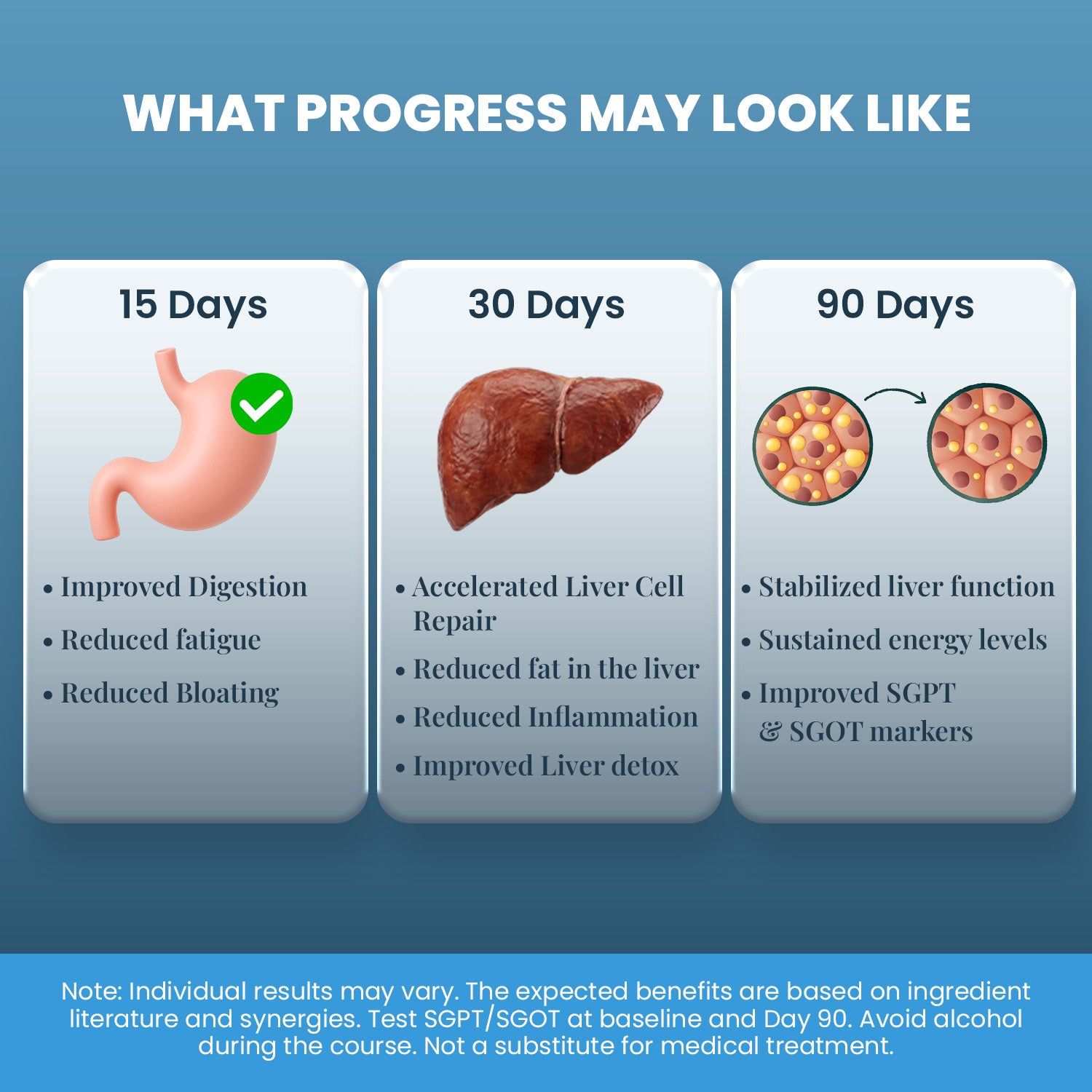 Liver Restore Tablets with Milk Thistle to Manage Fatty Liver, Improve SGPT & SGOT Markers