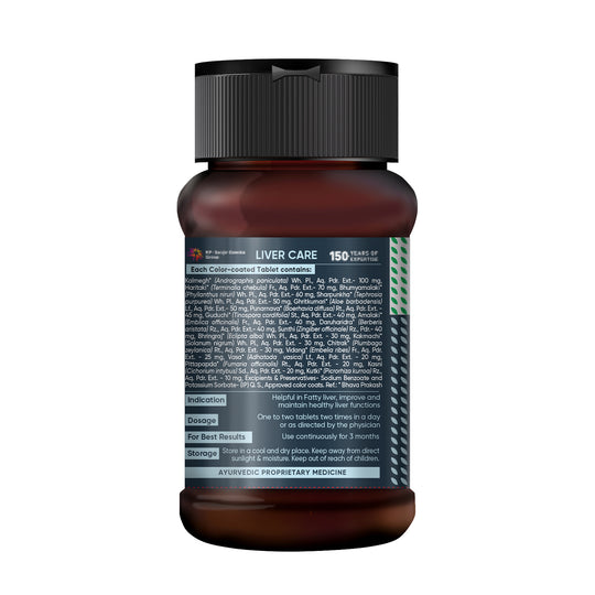 Dr. Vaidya’s Liver Care: Supports Fatty Liver Wellness & Daily Liver Detoxification