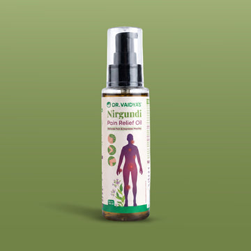 Nirgundi Oil - For Pain Relief, Reduced Stiffness, Improved Mobility & Comfort