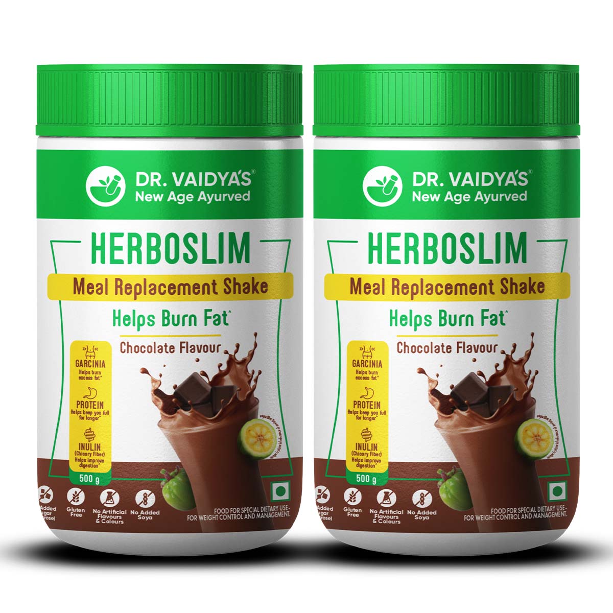 Herboslim Shake: Nutrition-Dense, Low Calorie Meal Replacement for Weight Management
