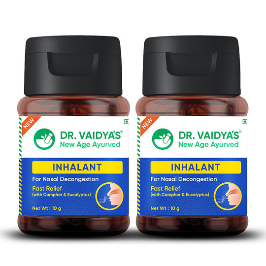 Inhalant: To Decongest Blocked Nose, Relieve Headache & Ease Breathing.