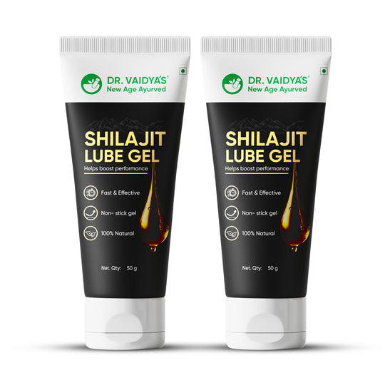 Shilajit Lube Gel: Non-Stick, Fast-Absorbing Shilajit-Infused Gel