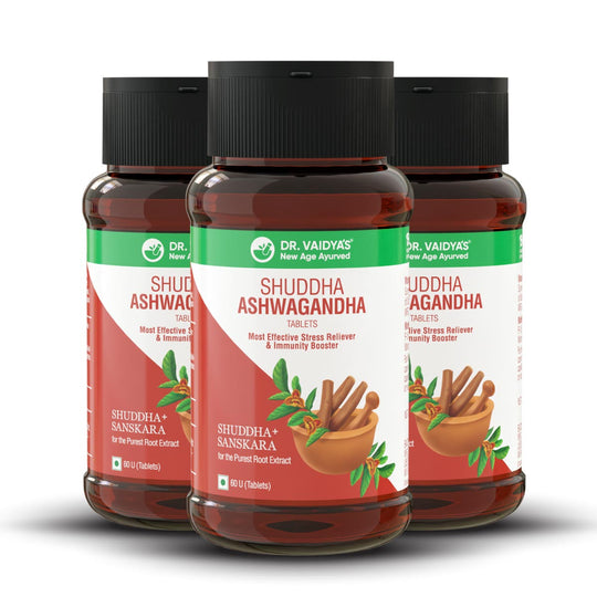 Shuddha Ashwagandha: Most Effective Stress Reliever & Immunity Booster