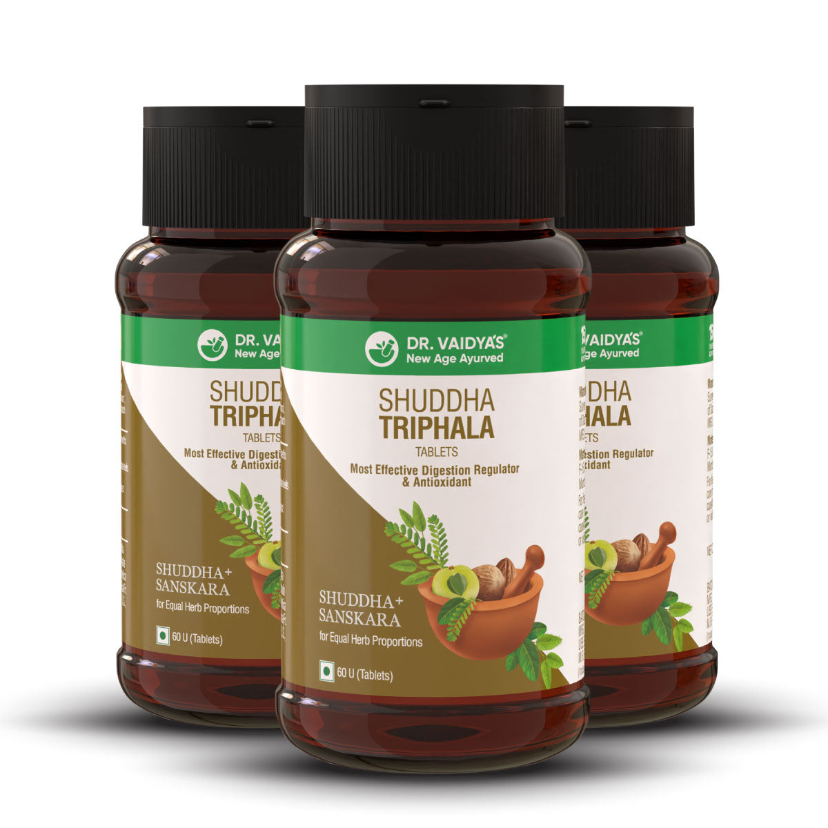 Shuddha Triphala: Most Effective Digestion Regulator & Antioxidant
