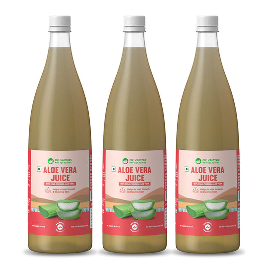 Aloe Vera Juice: For healthy hair & skin, improved immunity and digestion