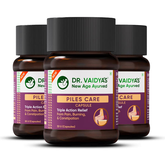 Piles Care Capsule: Quick Relief From Pain, Bleeding & Constipation