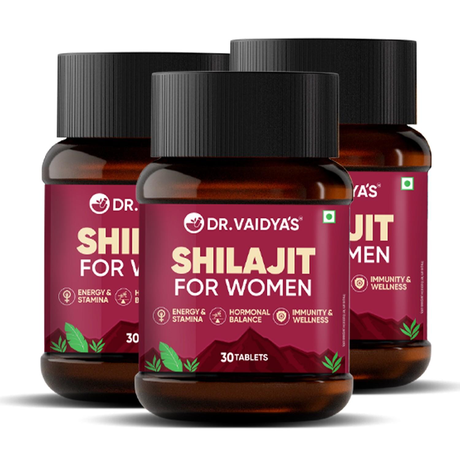 Shilajit Women’s Daily Vitality Tablets