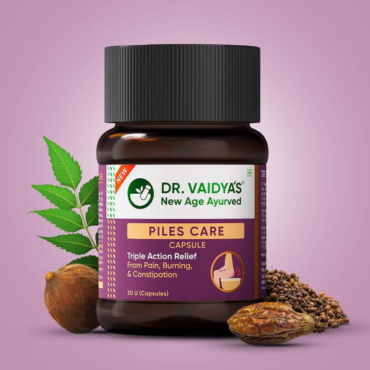 Piles Care Capsule: Quick Relief From Pain, Bleeding & Constipation