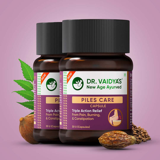 Piles Care Capsule: Quick Relief From Pain, Bleeding & Constipation