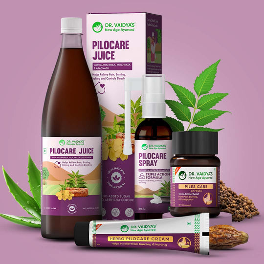 Severe Piles Relief Combo: Freedom from Intense Pain, Bleeding, & Constipation