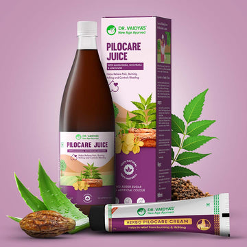Piles Juice and Cream Combo for Relief for Mild Piles Symptoms