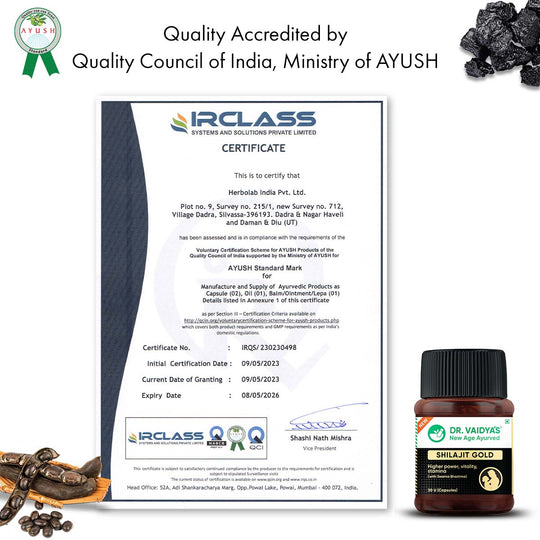 Shilajit Gold - For more Stamina & better Performance
