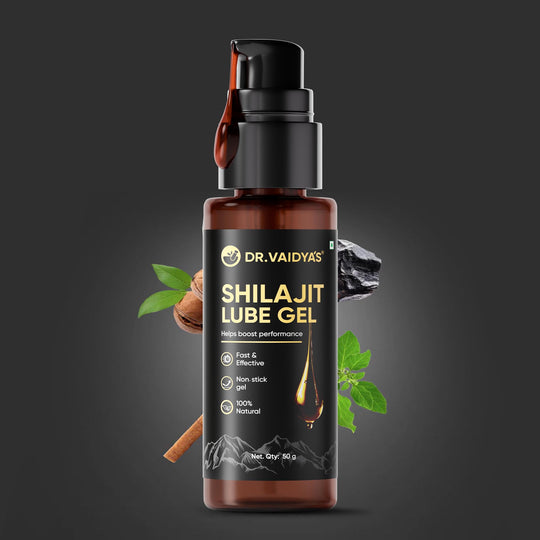 Shilajit Lube Gel: Non-Stick, Fast-Absorbing Shilajit-Infused Gel