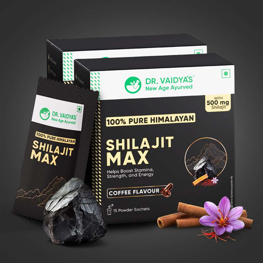 Shilajit Max: 500mg of Pure Shilajit in Coffee-flavor for Men’s Vitality & Performance