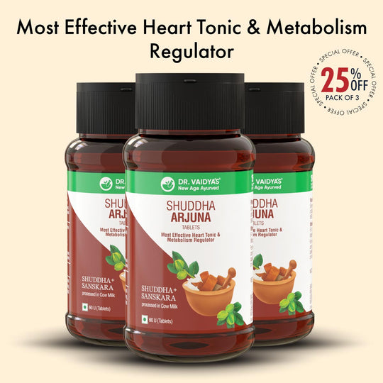 Shuddha Arjuna: Most Effective Heart Tonic & Metabolism Regulator