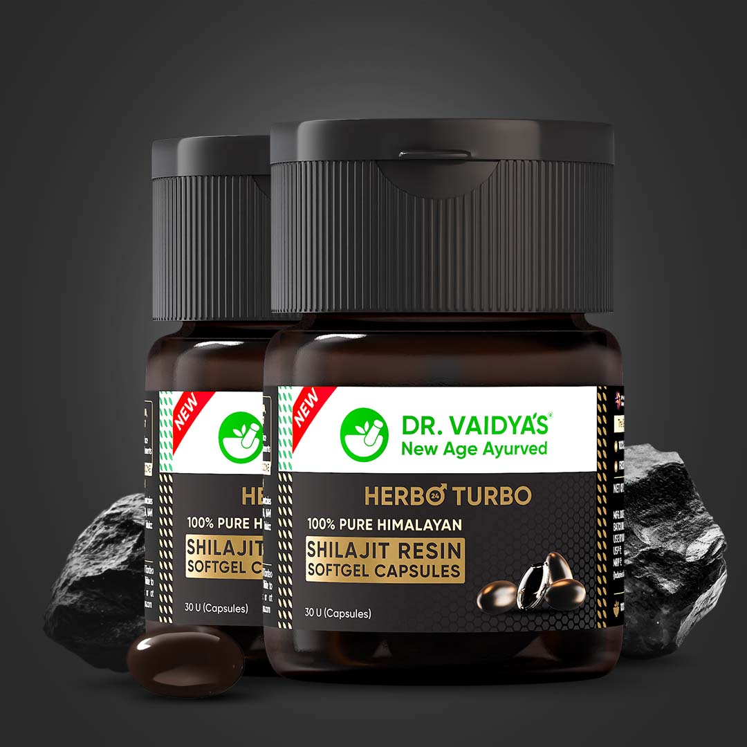 100% Pure Himalayan Shilajit Resin Softgels (30 Capsules per Pack) – With Authentic Himalayan Shilajit for Wellness Support