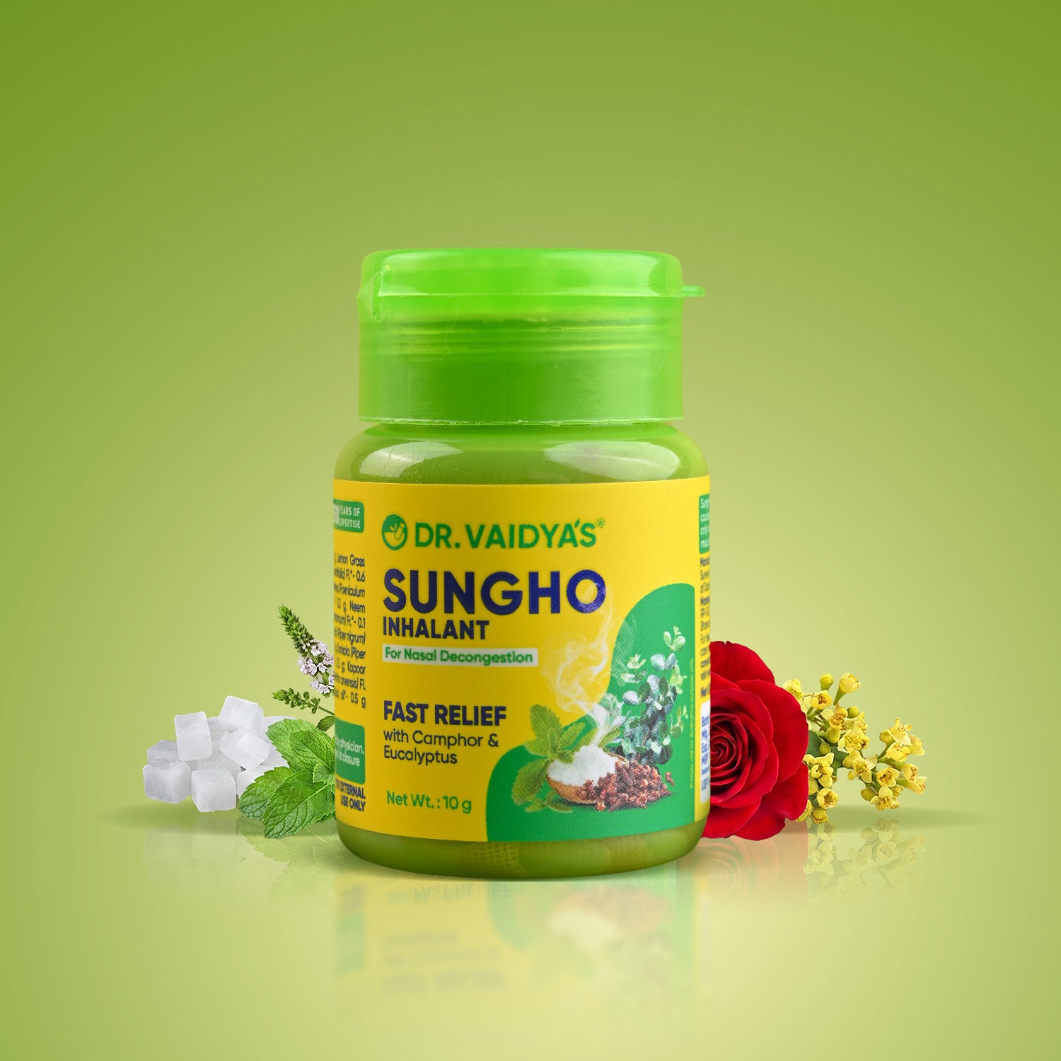Sungho Inhalant - Nasal Relief & Mood Booster packed with Super Herbs