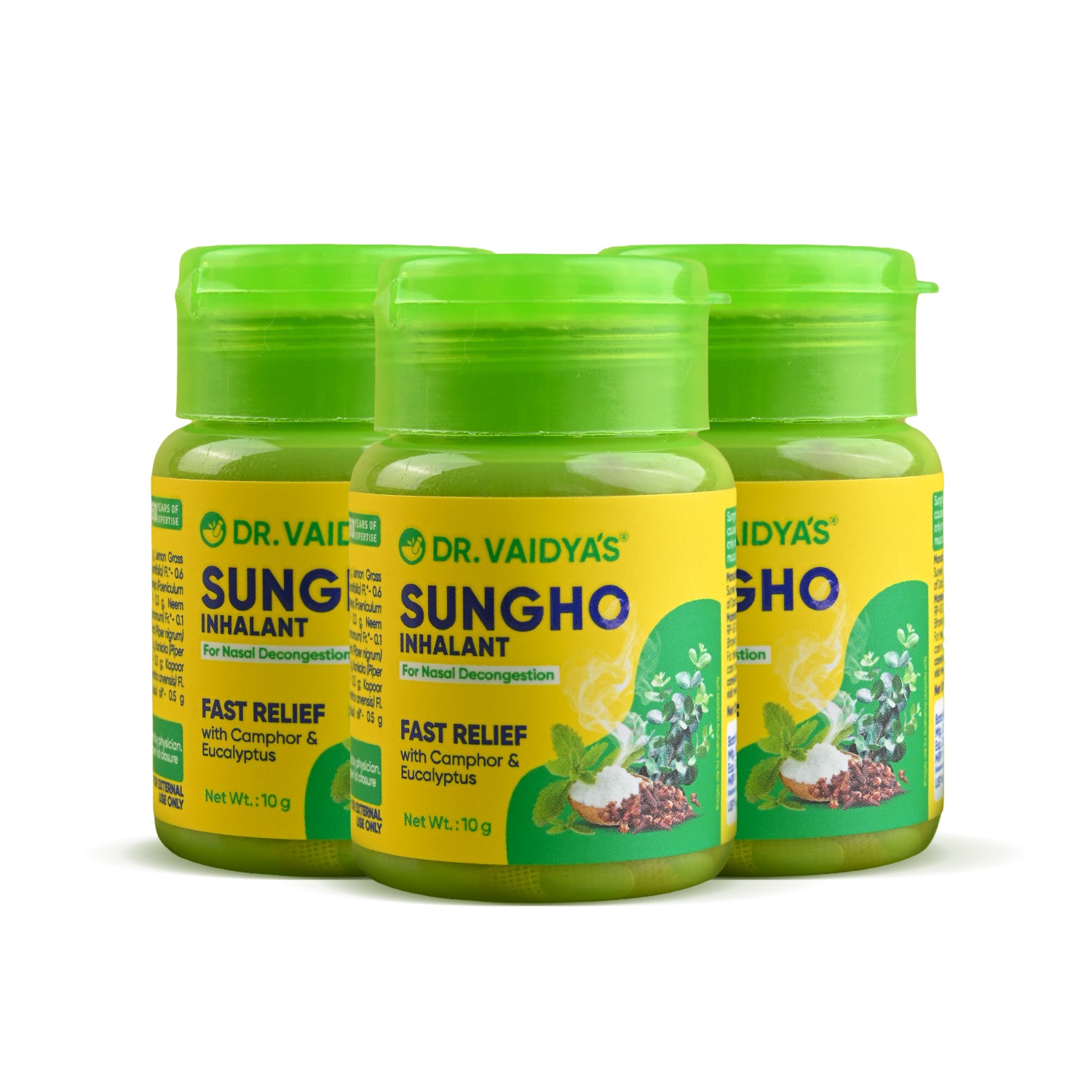 Sungho Inhalant - Nasal Relief & Mood Booster packed with Super Herbs