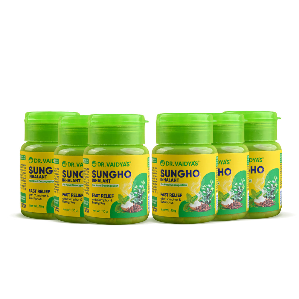 Sungho Inhalant - Nasal Relief & Mood Booster packed with Super Herbs