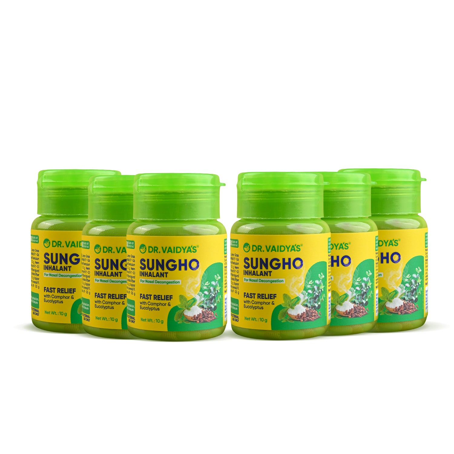 Sungho Inhalant - Nasal Relief & Mood Booster packed with Super Herbs